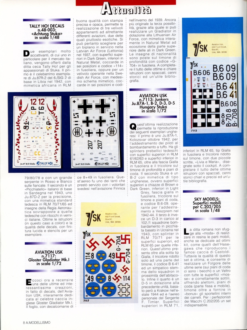 Aerei Modellismo 2000-03